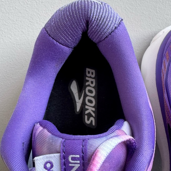 Brooks Women's Running Shoe Ghost Unity Together Purple Tie Dye Size 11 - Picture 11 of 13